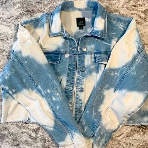 Women’s Tie-Dye Denim Jacket
